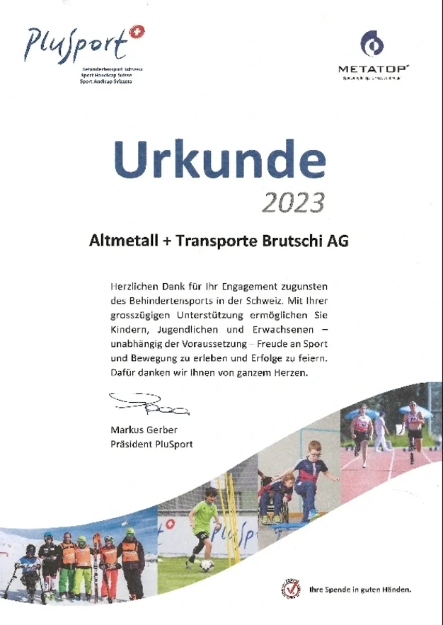 Plusport - Behindertensport Schweiz 2023