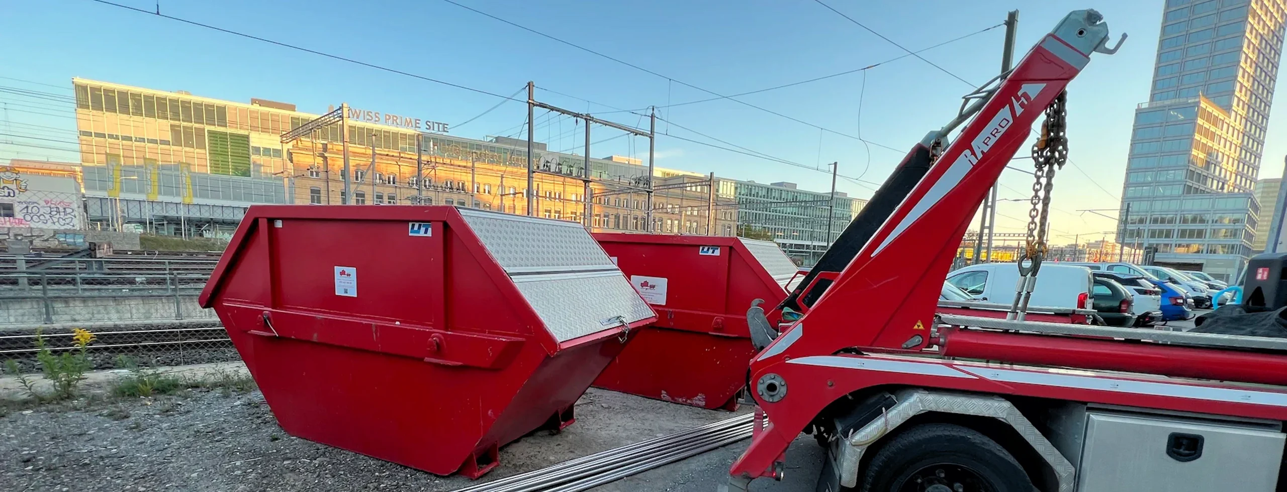 Mulden und Boxenservice - Altmetall + Transporte Brutschi AG